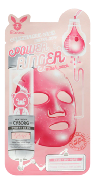 Тканевая маска для лица Hyaluronic Acid Water Deep Power Ringer Mask Pack 23мл