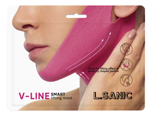 L.Sanic Маска-бандаж для коррекции овала лица V-Line Smart Lifting Mask