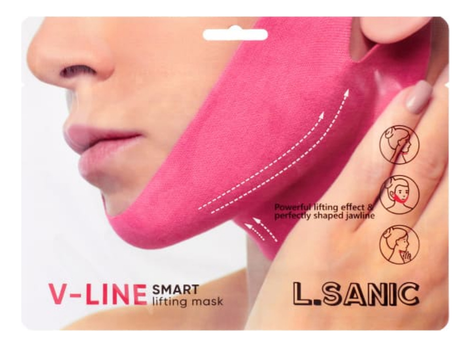 Маска-бандаж для коррекции овала лица V-Line Smart Lifting Mask: Маска 19,7г