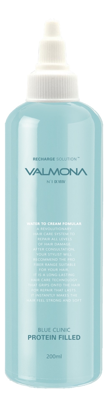 

Маска-филлер для волос увлажняющая Valmona Blue Clinic Protein Filled 200мл