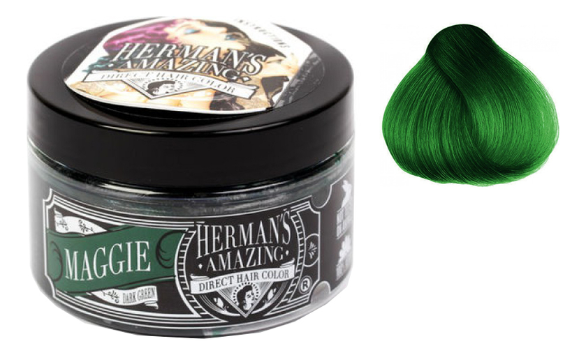 

Краска для волос Direct Hair Color 115мл: Maggie Dark Green, Краска для волос Direct Hair Color 115мл