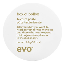 evo Tекстурирующая паста для укладки волос Box O' Bollox Texture Paste 90г