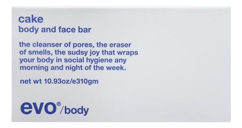 Увлажняющее мыло для лица и тела Cake Body And Face Bar 310г