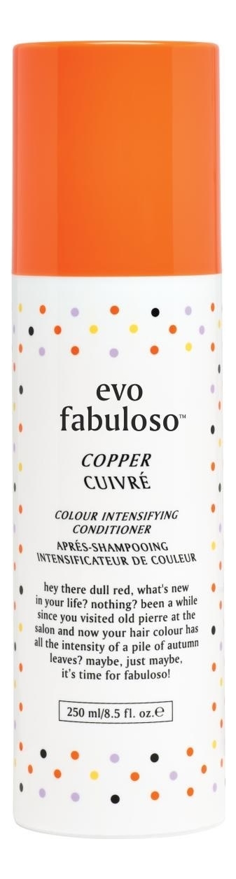 

Тонирующий бальзам-уход для волос Fabuloso Colour Intensifying Conditioner 250мл: Copper, Тонирующий бальзам-уход для волос Fabuloso Colour Intensifying Conditioner 250мл