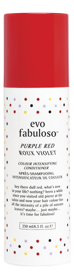 Тонирующий бальзам-уход для волос Fabuloso Colour Intensifying Conditioner 250мл: Purple Red