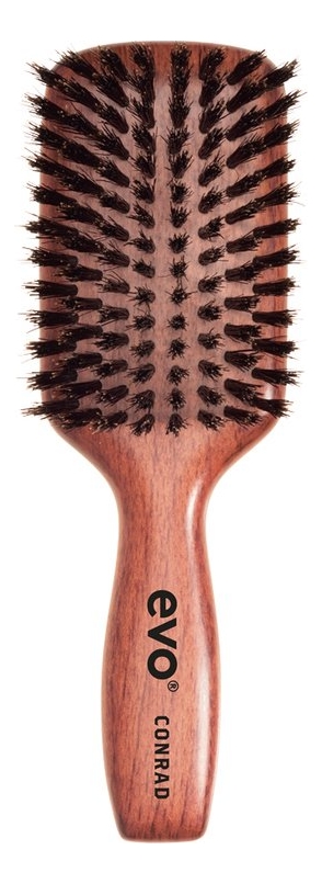 Щетка для волос с натуральной щетиной Conrad Natural Bristle Dressing Brush аксессуары для волос evo [конрад] щетка с натуральной щетиной для причесок evo conrad natural bristle dressing brush