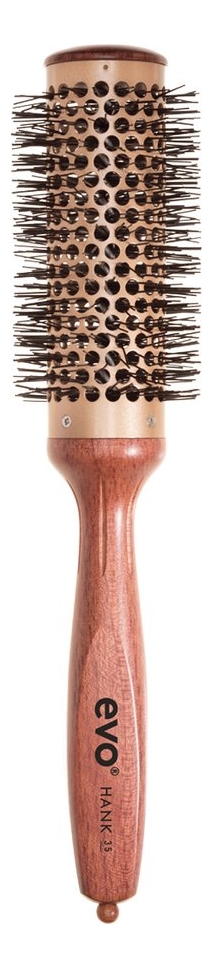 

Керамическая круглая термощетка для волос Hank Ceramic Vented Radial Brush: Термощетка 35мм, Керамическая круглая термощетка для волос Hank Ceramic Vented Radial Brush