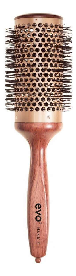 

Керамическая круглая термощетка для волос Hank Ceramic Vented Radial Brush: Термощетка 52мм, Керамическая круглая термощетка для волос Hank Ceramic Vented Radial Brush
