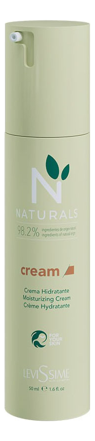 Увлажняющий и восстанавливающий крем для лица Naturals Moisturizing Cream 50мл: Крем 50мл крем для глаз levissime защитный при окрашивании 50 мл