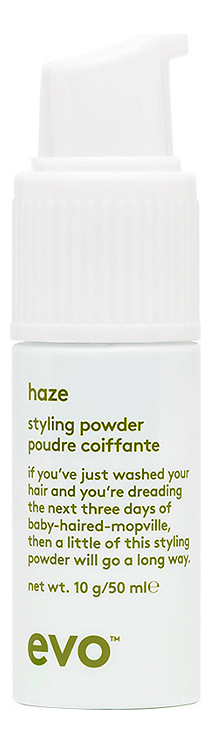 

Пудра для текстуры и объема волос Haze Styling Powder: Пудра 10г, Пудра для текстуры и объема волос Haze Styling Powder