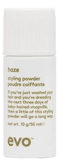

Пудра для текстуры и объема волос Haze Styling Powder: Пудра 10г (запаска), Пудра для текстуры и объема волос Haze Styling Powder
