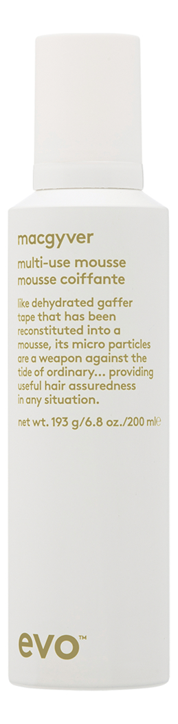 Мусс для укладки волос Macgyver Multi-Use Mousse: Мусс 200мл мусс для укладки волос macgyver multi use mousse мусс 200мл
