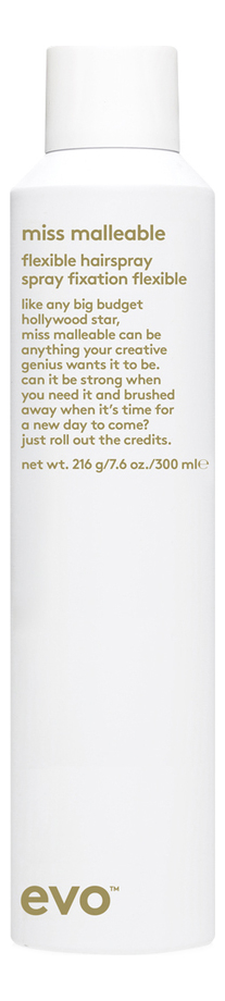 

Лак для волос Miss Malleable Flexibile Hairspray 300мл