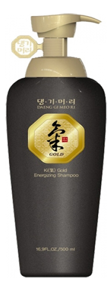 Шампунь для волос на основе женьшеня и корейских лекарственных растений Ki Gold Energizing Shampoo: Шампунь 500мл