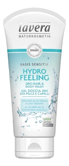 Гель для мытья волос и тела Basis Sensitiv Hydro Feeling 200мл