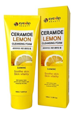 Eyenlip Кремовая пенка для умывания с керамидами и экстрактом лимона Ceramide Lemon Cleansing Foam 100мл