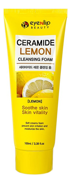 

Кремовая пенка для умывания с керамидами и экстрактом лимона Ceramide Lemon Cleansing Foam 100мл