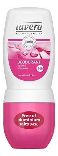 

Шариковый дезодорант Deodorant With Organic Wild Rose 50мл