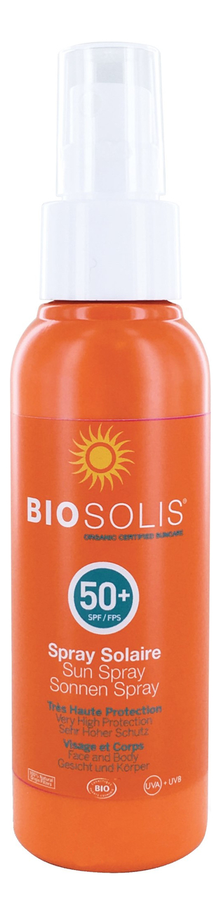 

Солнцезащитный спрей для лица и тела Sun Spray SPF50+ 100мл