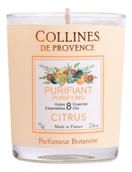 

Ароматическая свеча Purifying Citrus 75г