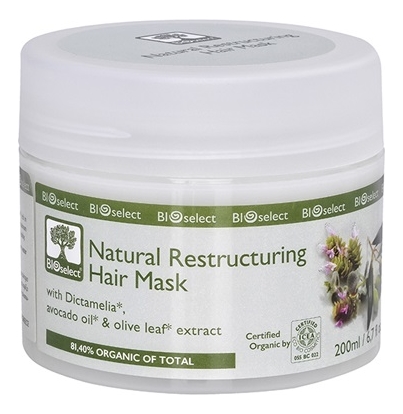 

Восстанавливающая маска для волос Organic Restructuring Hair Mask 200мл
