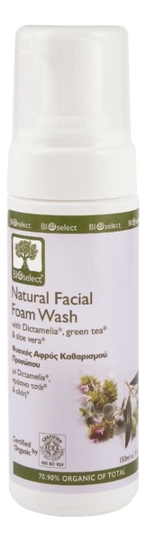 

Очищающая пенка для лица Organic Natural Facial Foam Wash 150мл