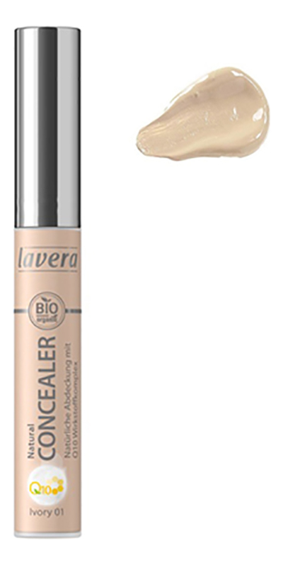 

Натуральный жидкий корректор для лица Natural Concealer Q10 5,5мл: 01 Слоновая кость, Натуральный жидкий корректор для лица Natural Concealer Q10 5,5мл