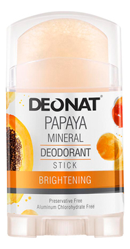 Дезодорант-кристалл с экстрактом папайи Papaya Mineral Deodorant Stick