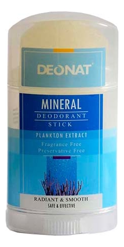 

Минеральный дезодорант с планктоном Mineral Deodorant Stick Plankton 100г