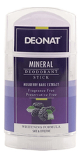 DEONAT Шелковичный минеральный дезодорант Mineral Deodorant Stick Mulberry Bark 100г