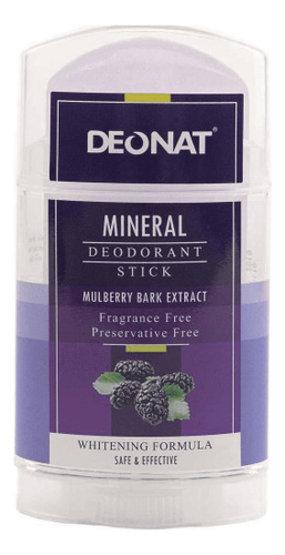 

Шелковичный минеральный дезодорант Mineral Deodorant Stick Mulberry Bark 100г