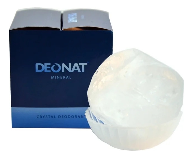 

Дезодорант-кристалл природной формы Mineral Crystal Deodorant 155г