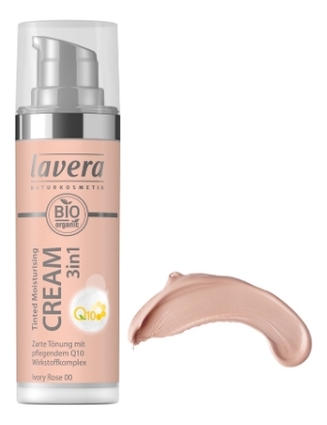 

Тональный крем Tinted Moisturising Cream 3in1 Q10 30мл: 00 Слоновая кость (розовый), Тональный крем Tinted Moisturising Cream 3in1 Q10 30мл