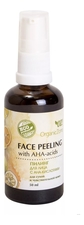 OrganicZone Пилинг для сухой и чувствительной кожи лица Face Peeling With AHA-Acids 50мл