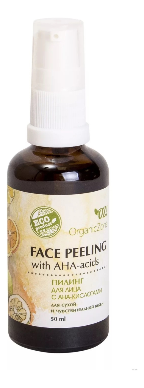 Пилинг для сухой и чувствительной кожи лица Face Peeling With AHA-Acids 50мл: Пилинг 50мл