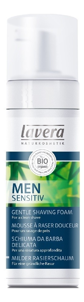 

Пена для бритья Men Sensitive Organic Shaving Foam 150мл
