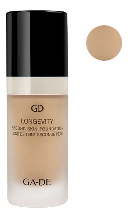 

Тональная основа Longevity Second Skin Foundation 30мл: 116 Pure Beige, Тональная основа Longevity Second Skin Foundation 30мл