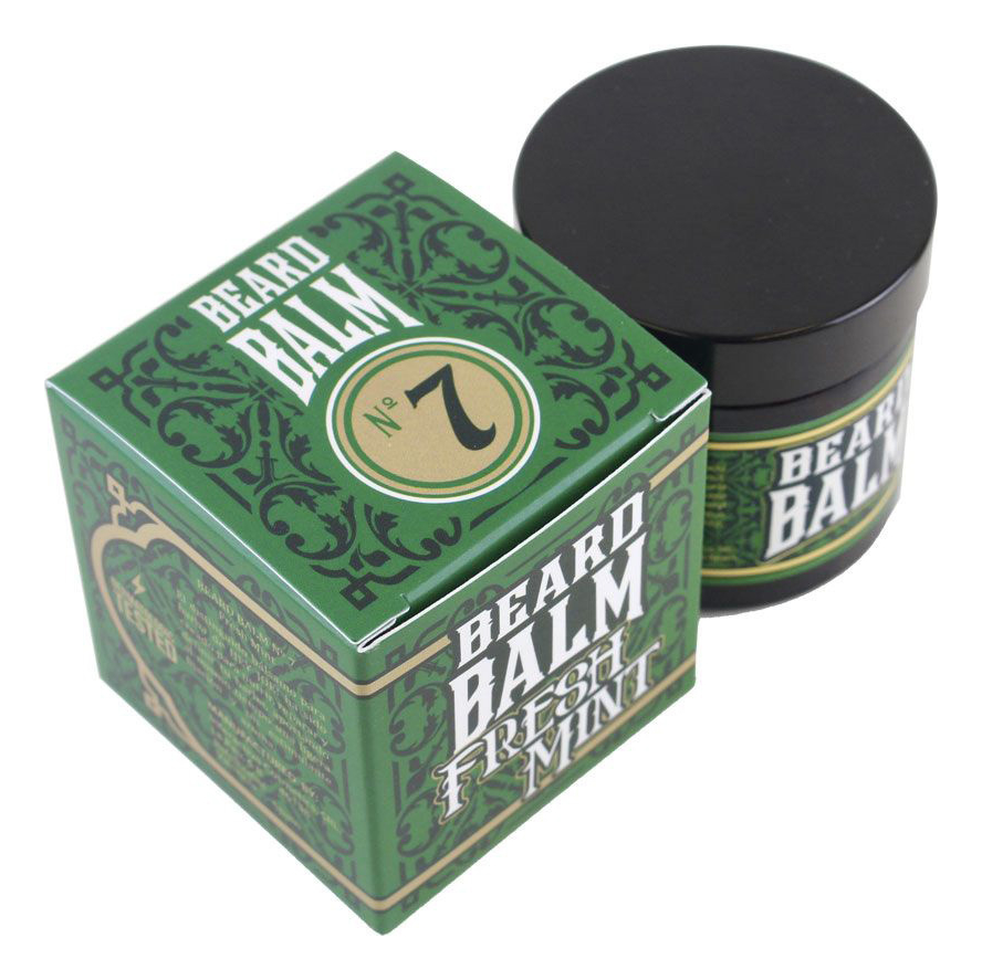 Бальзам для бороды Бодрящая мята No7 Beard Balm Fresh Mint 60мл от Randewoo