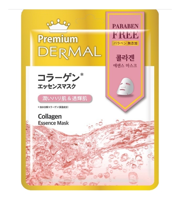 

Тканевая маска для лица Premium Collagen Essence Mask 23мл (коллаген)