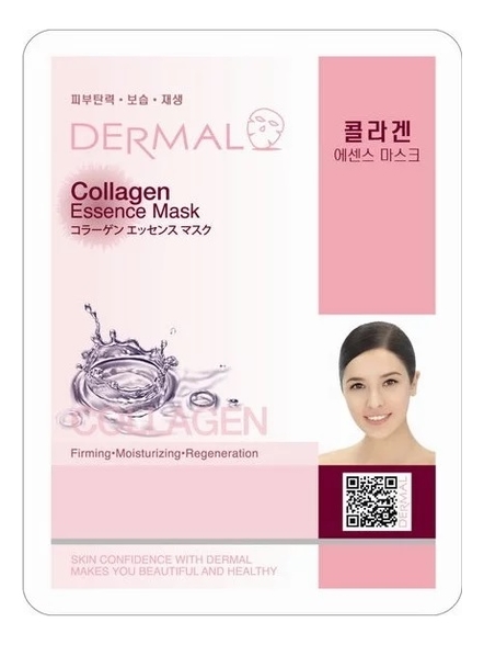 

Тканевая маска для лица Collagen Essence Mask 23мл (коллаген)