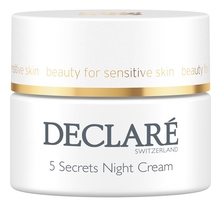 DECLARE Ночной восстанавливающий крем для лица 5 Secrets Night Cream 50мл