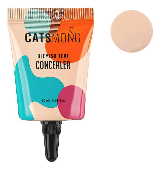 

Увлажняющий консилер Blemish Tok! Concealer 10мл: 02 Бежевый, Увлажняющий консилер Blemish Tok! Concealer 10мл