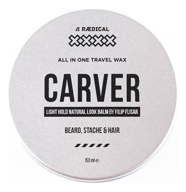 Воск для бороды, усов и волос Carver All In One Travel Wax 150мл от Randewoo