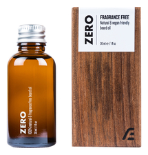 Raedical Премиум-масло для бороды Zero Fragrance Free Beard Oil 30мл