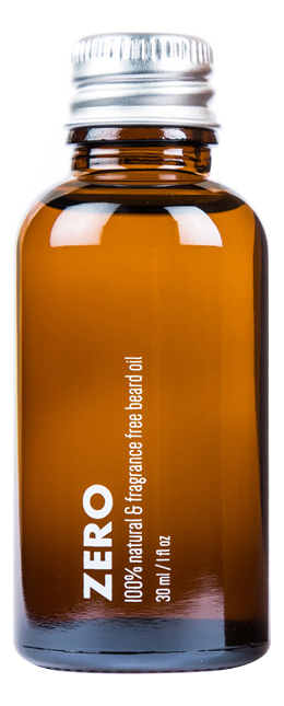 

Премиум-масло для бороды Zero Fragrance Free Beard Oil 30мл