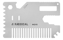 Raedical Расческа для волос, бороды и усов 10 в 1 Move Comb Multi-Tool