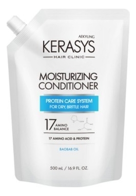 Увлажняющий кондиционер для волос Hair Clinic Moisturizing Conditioner: Кондиционер 500мл (запасной блок) увлажняющий кондиционер для волос hair clinic moisturizing conditioner кондиционер 600мл