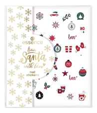 essence Наклейки для ногтей From Santa With Love Nail Stickers