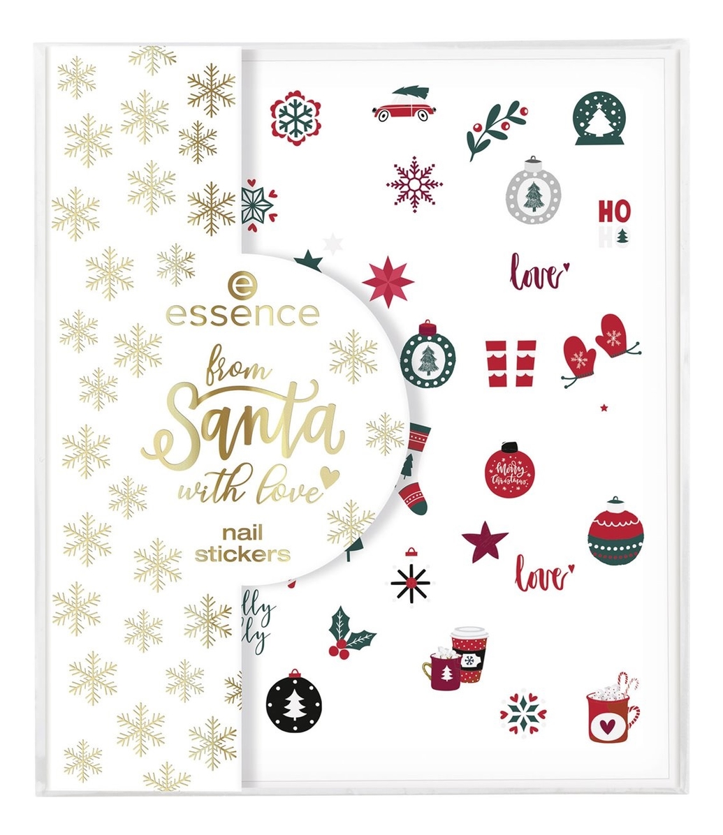 Купить Наклейки для ногтей From Santa With Love Nail Stickers, essence