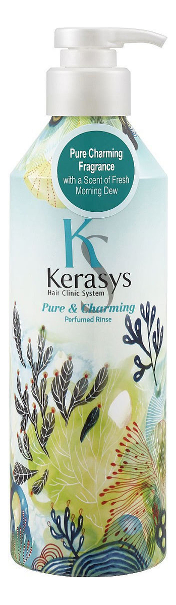 

Кондиционер для сухих и ломких волос Pure & Charming Perfumed Rinse: Кондиционер 600мл, Кондиционер для сухих и ломких волос Pure & Charming Perfumed Rinse